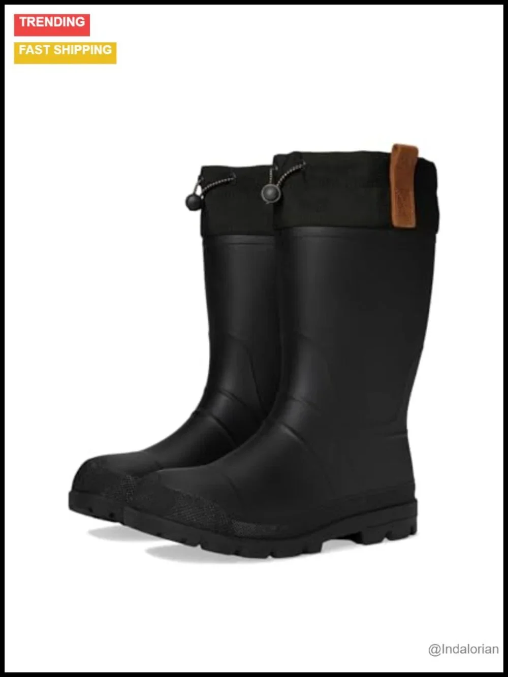 Waterproof Snow Boots for Women Calf High Lace Up