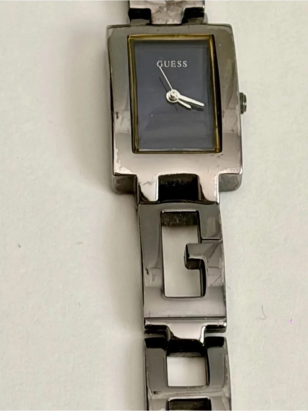 Guess Women’s Watch Wristwatch G Shaped Links 6.5” Bracelet Length