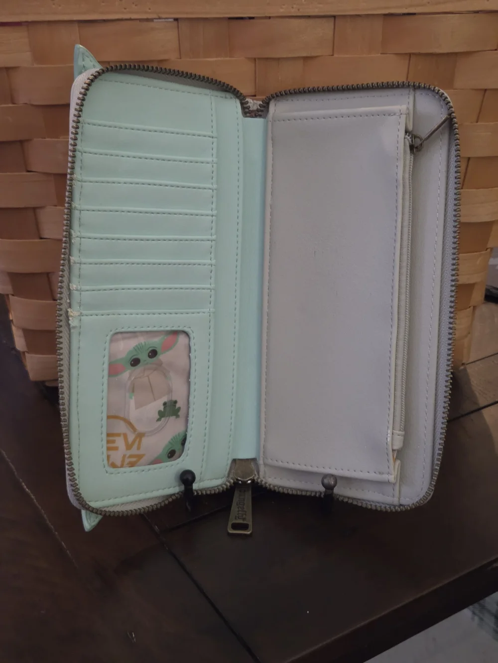 Loungefly zip wallet