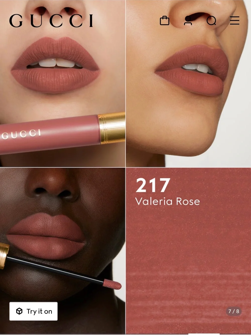 Gucci valeria rose