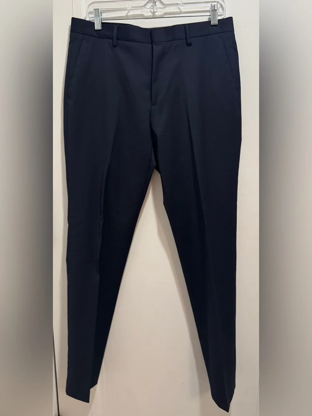 J. Crew Men’s Ludlow Navy 4-Season Wool Pants. Modern, slim fit. W31/L32 NWOT.