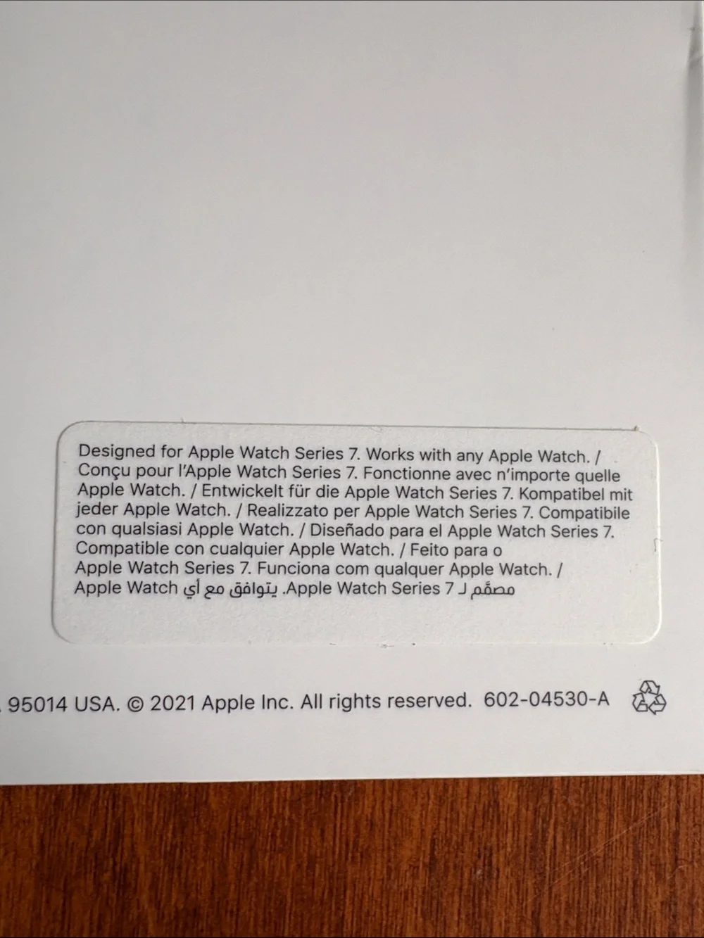 Apple genuine sport