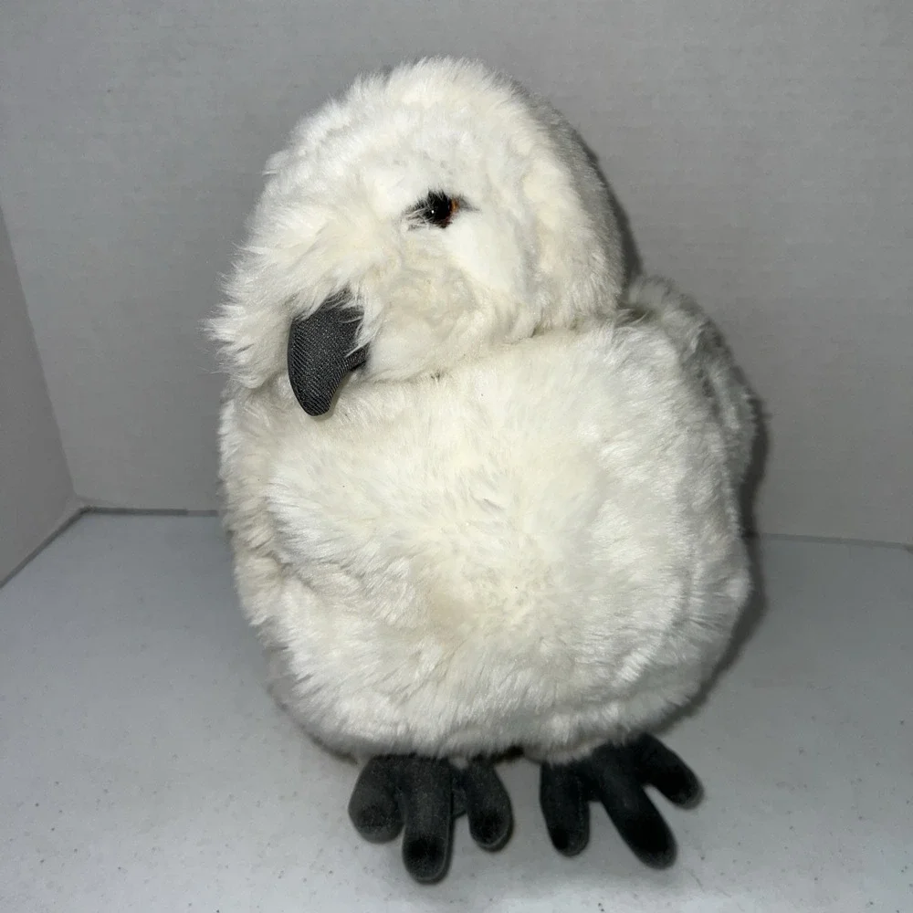 Harry Potter Hedwig Owl Plush Hand Puppet Plush Swivel Head 12