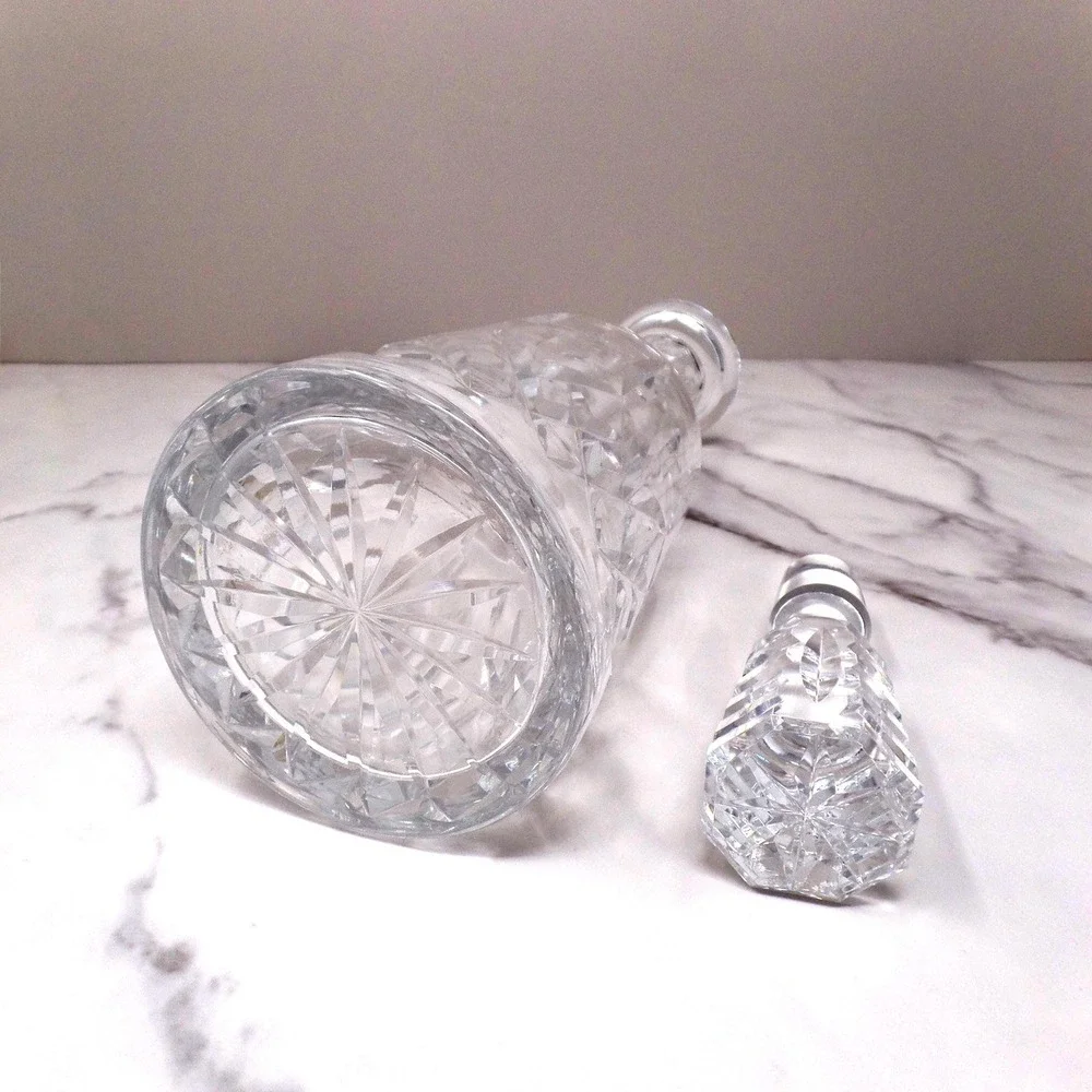 Vintage Waterford Crystal Lismore Decanter with Stopper