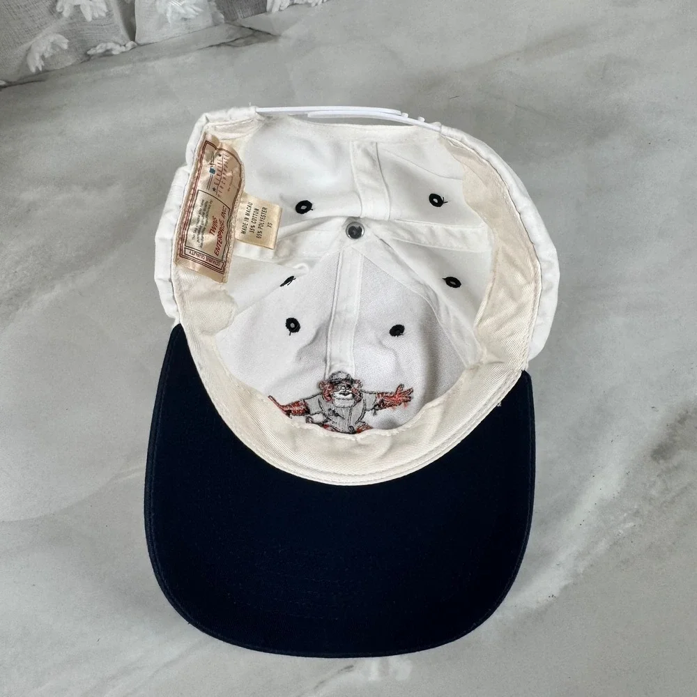 Vintage Detroit Tigers Paws‎ Snap Back Baseball Cap Hat Embroidered Mascot XS