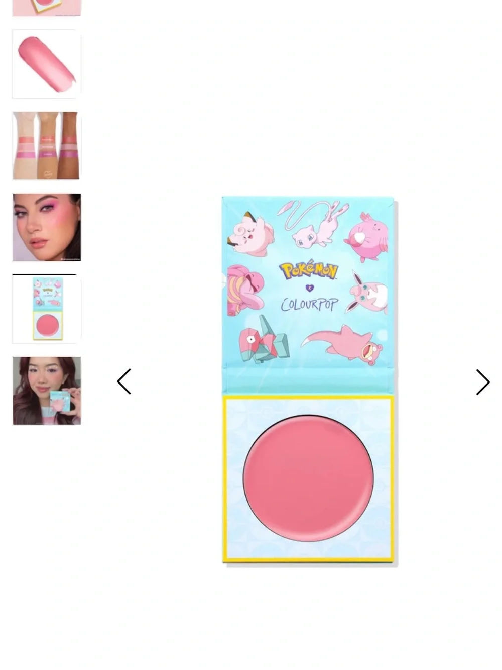 Colourpop pink gives