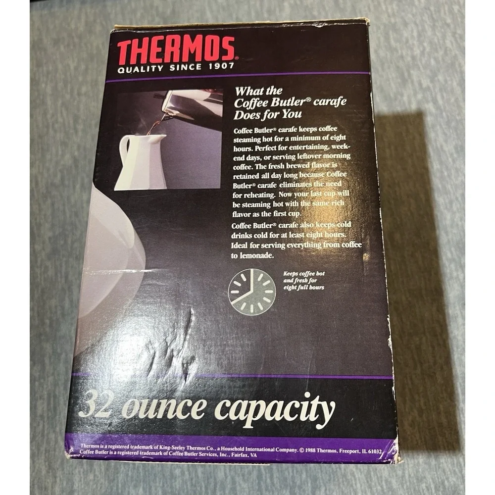Thermos coffee butler