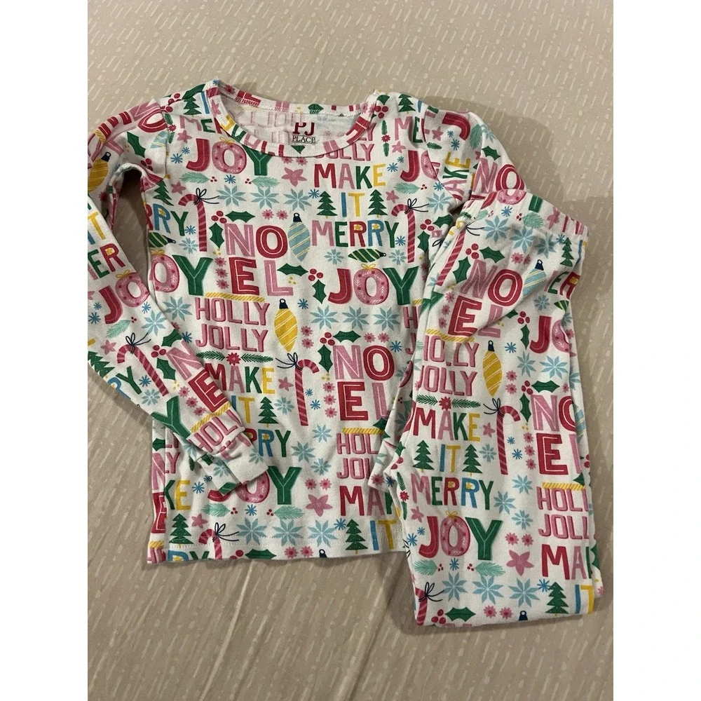 The Children's‎ Place Christmas Holiday Pajamas 4T