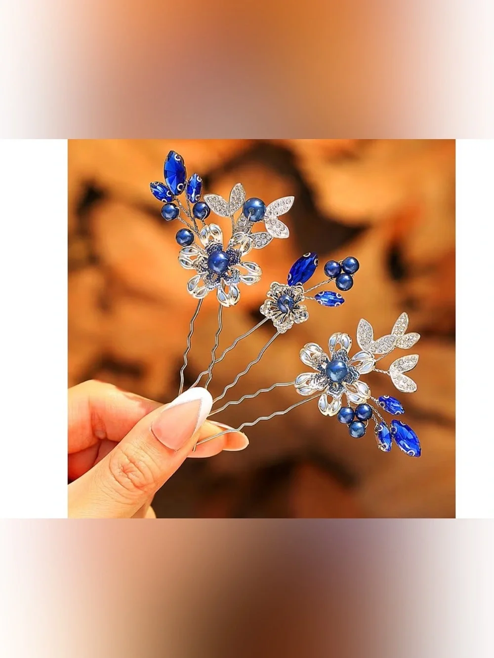 N/A elegant blue