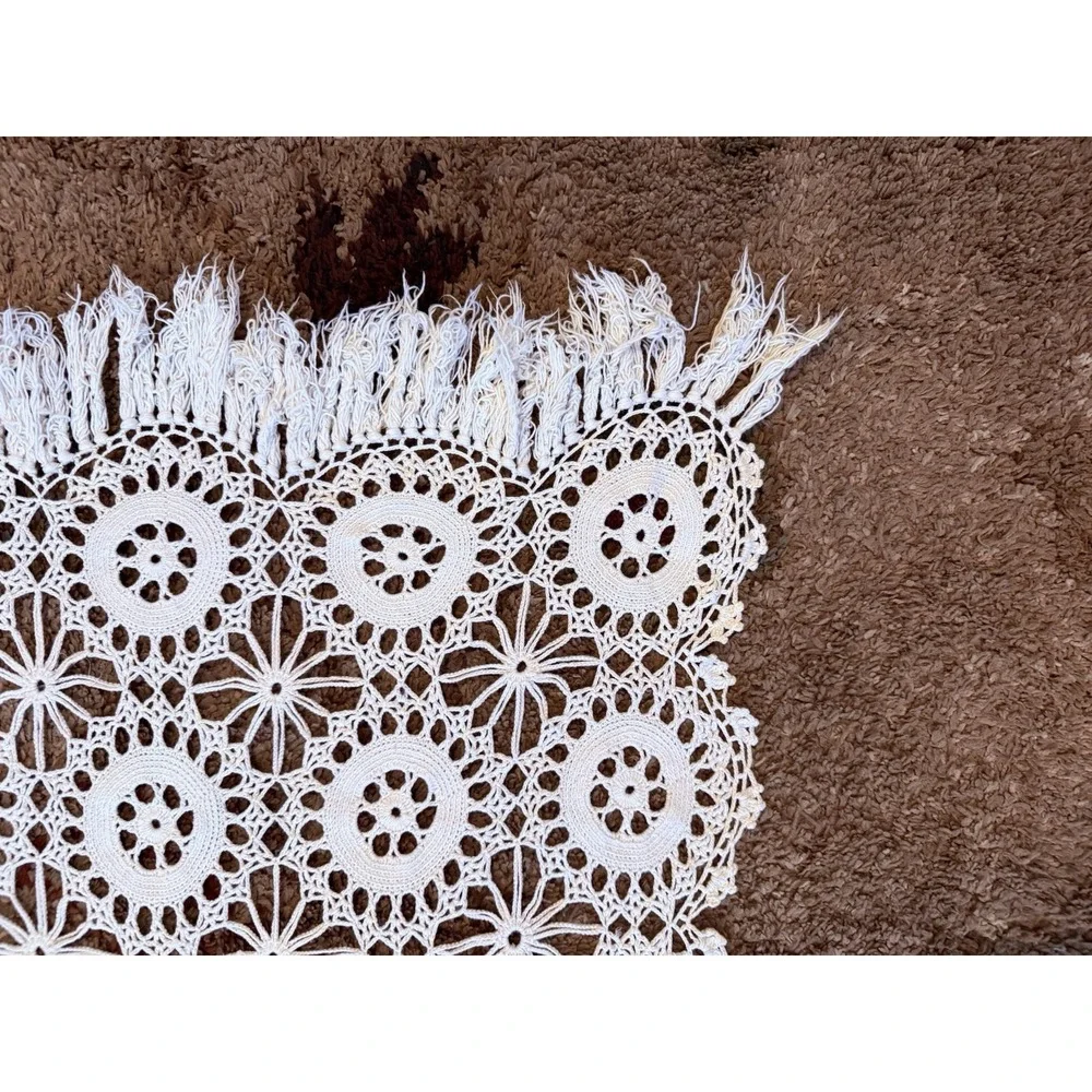 Handmade vtg cream