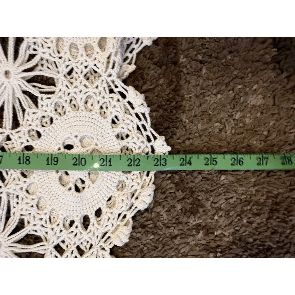 Handmade vtg cream