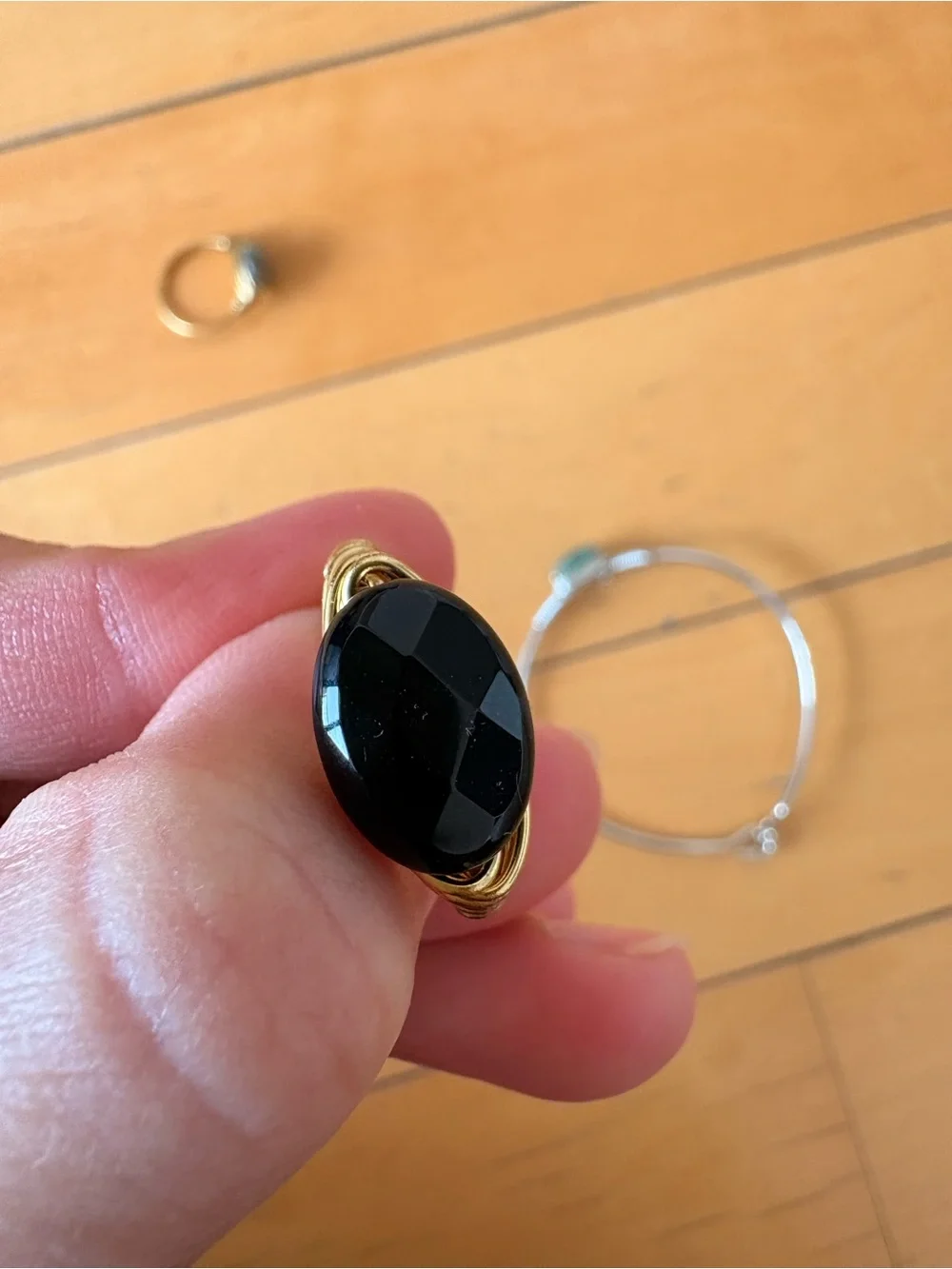 Handmade rings bracelet
