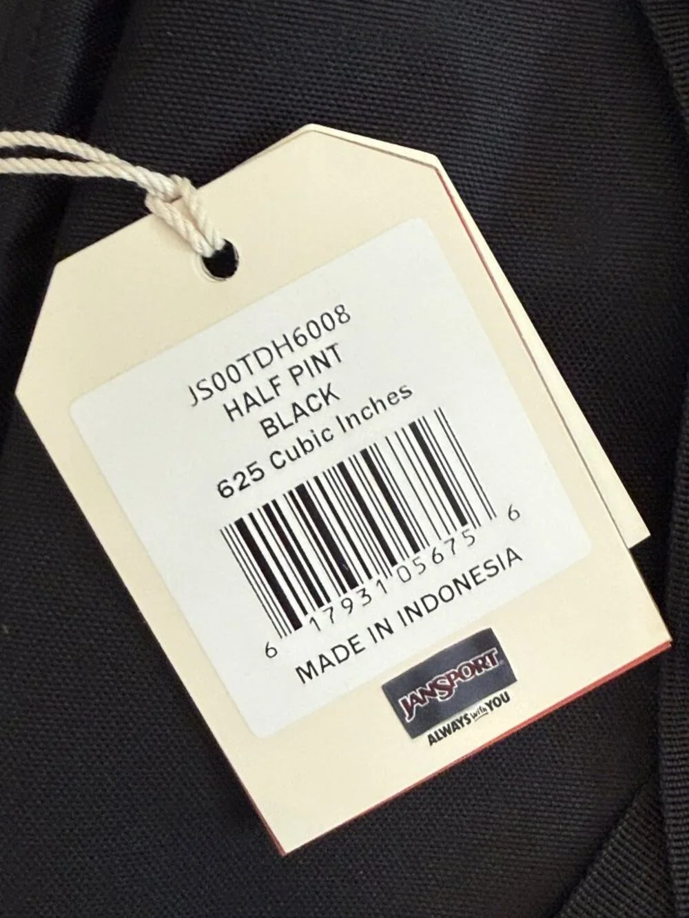 Jansport dimensions overall