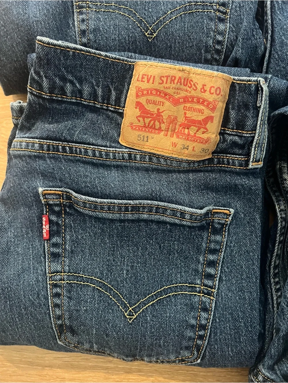 Levis seven pairs