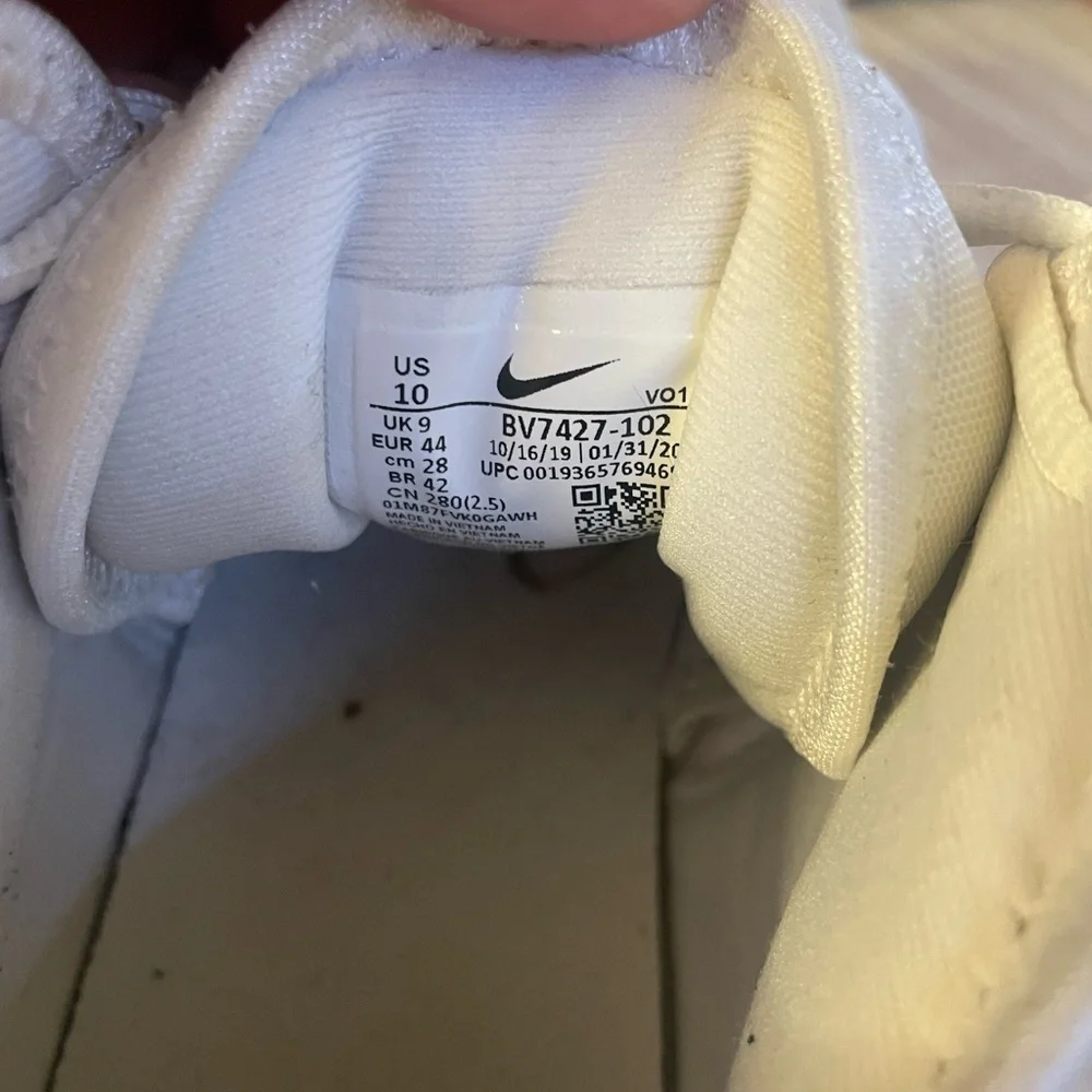 Nike preowned size
