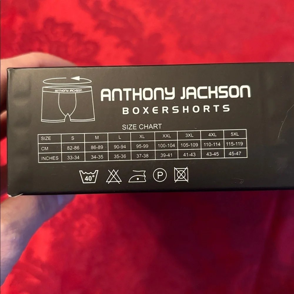 Brand New Anthony Jackson 6-Pack Premium Boxershorts Underwear Breathable Briefs