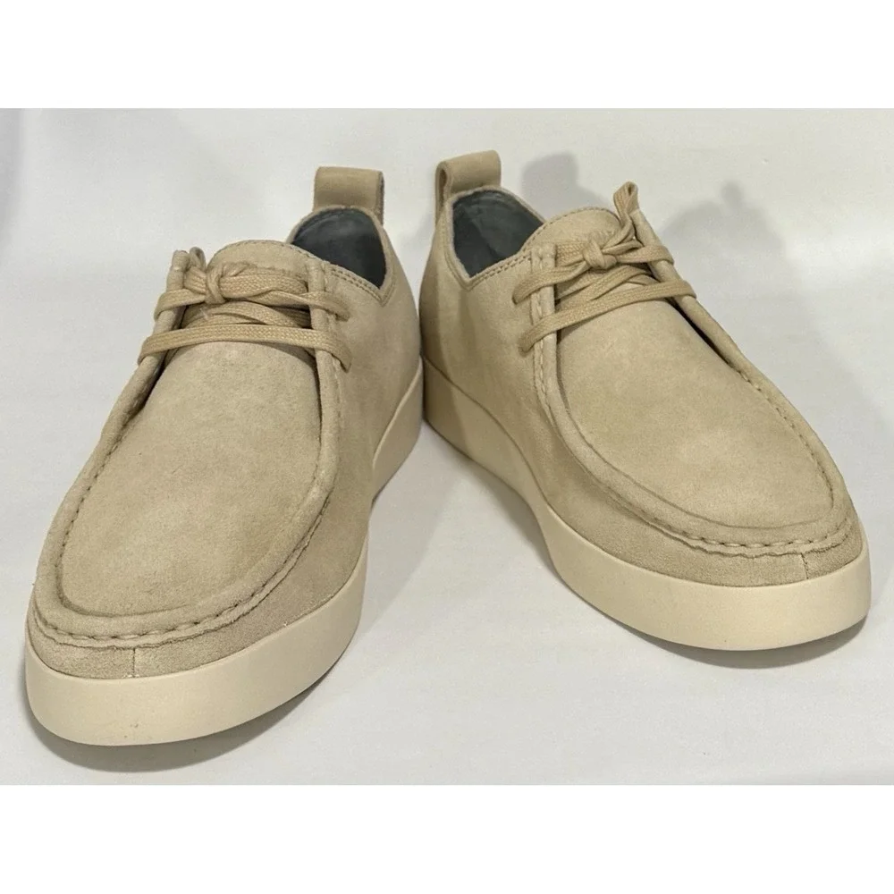Everlane Shoes Men's Size 8.5 The Desert Suede Leather Lace Up Beige