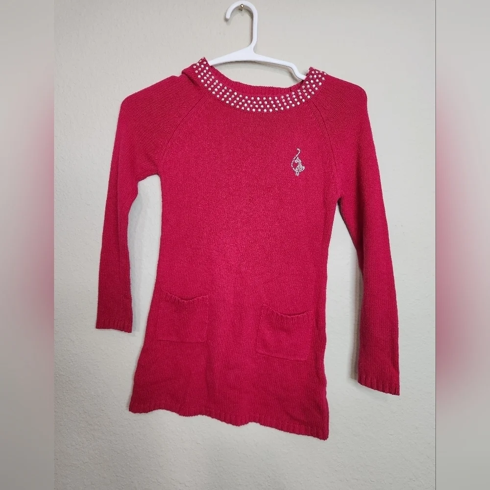 Y2k Baby Phat Knit Tunic Sweater Dress Size 6x
