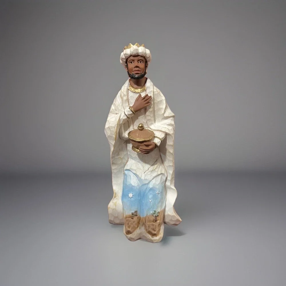 King Melchoir A0064 Elegant Blessings Nativity Figurine Thomas‎ Kinkade 2009