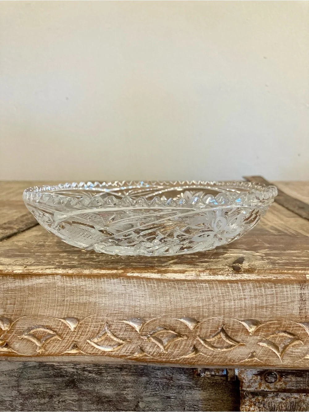 Vintage small shallow