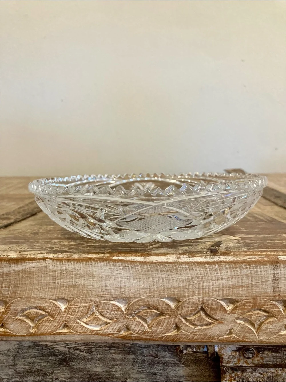 Vintage small shallow