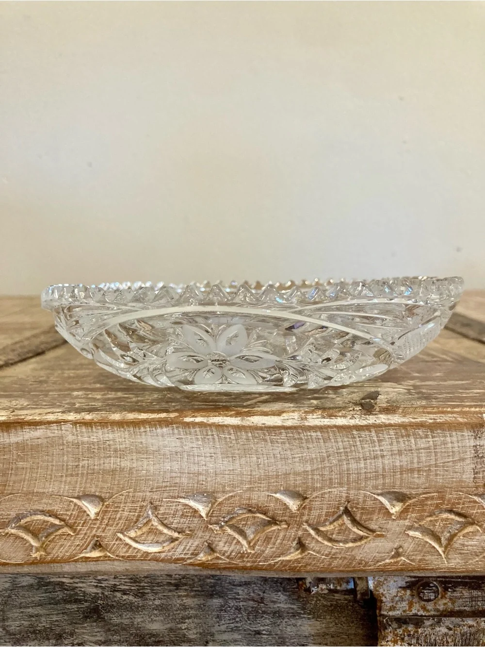 Vintage small shallow