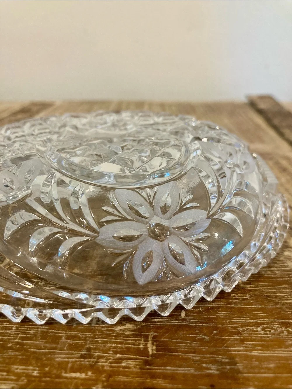 Vintage small shallow