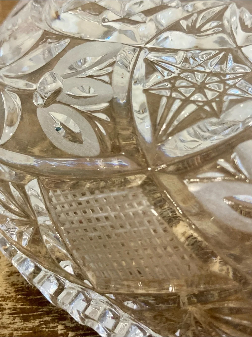 Vintage small shallow
