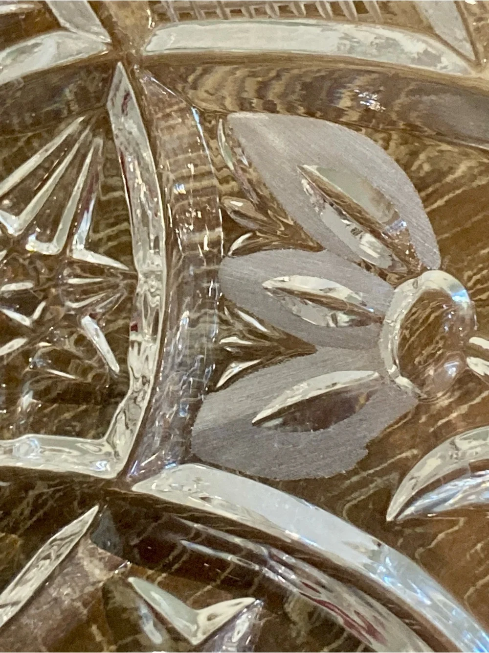 Vintage small shallow