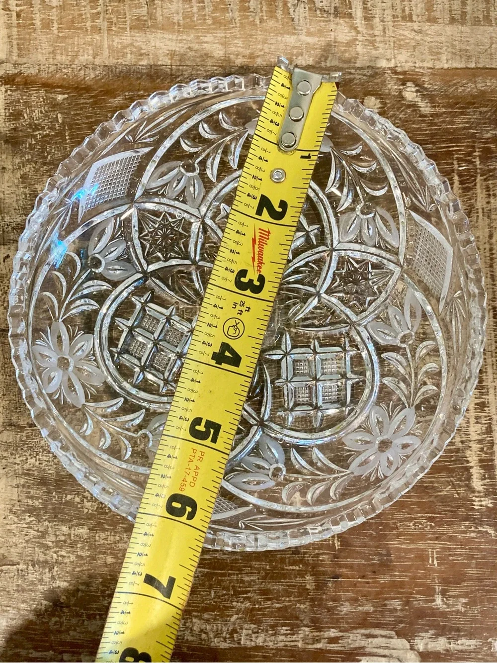Vintage small shallow