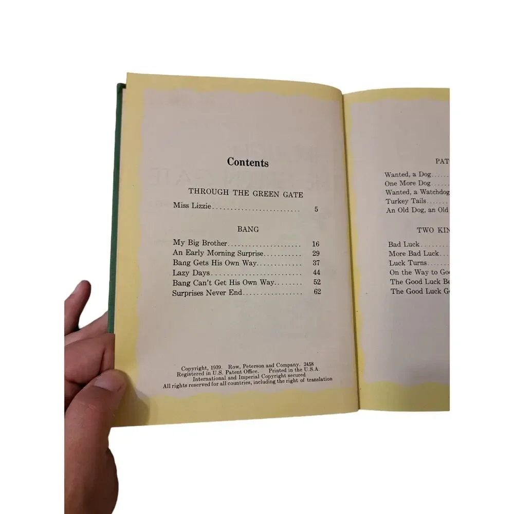 Book through green