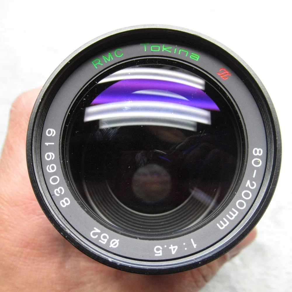 RMC Tokina 80-200mm f/4.5 Zoom‎ Lens Manual Focus Untested As IS 8306919 1980s
