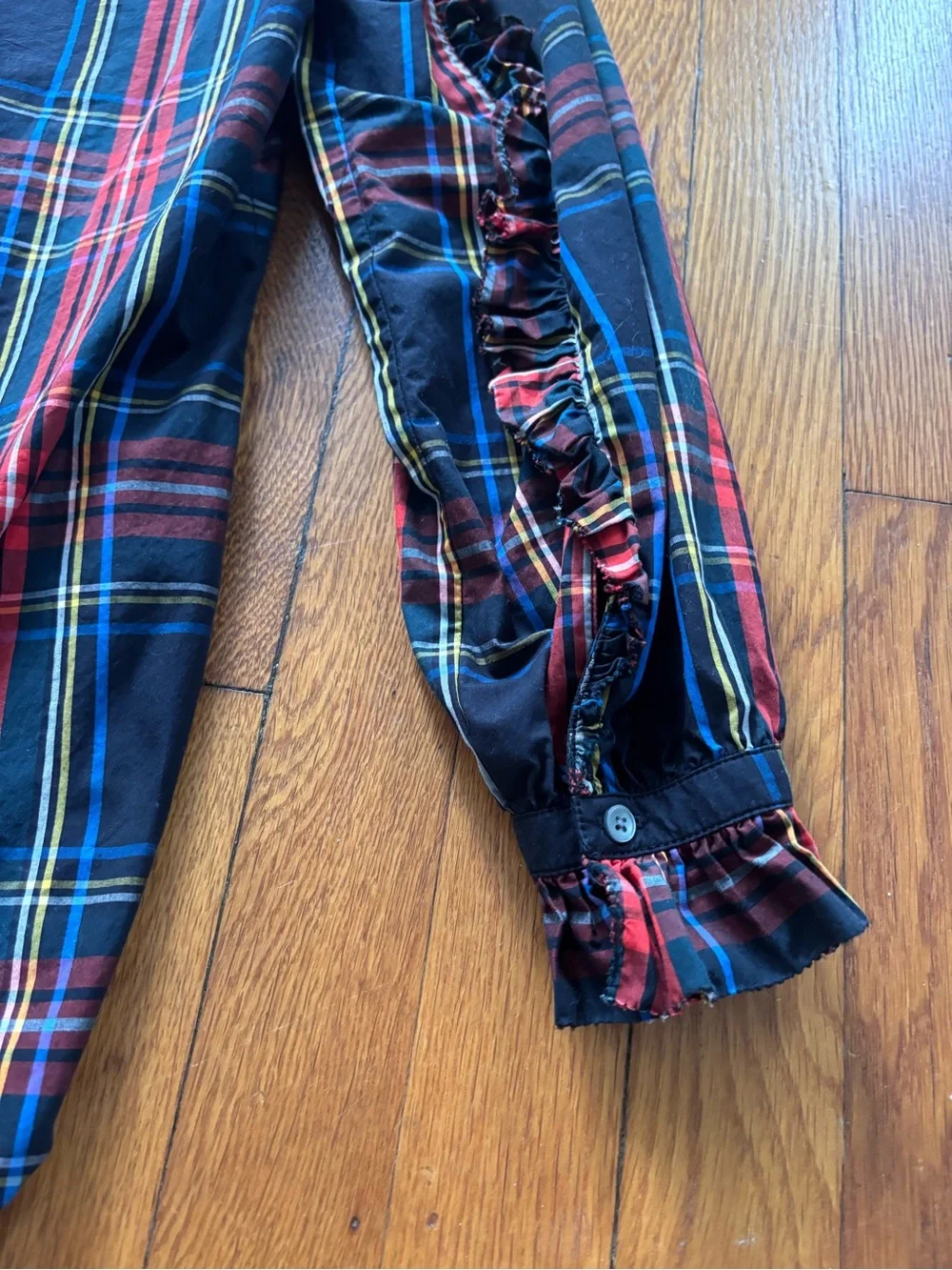 J. Crew crew ruffled