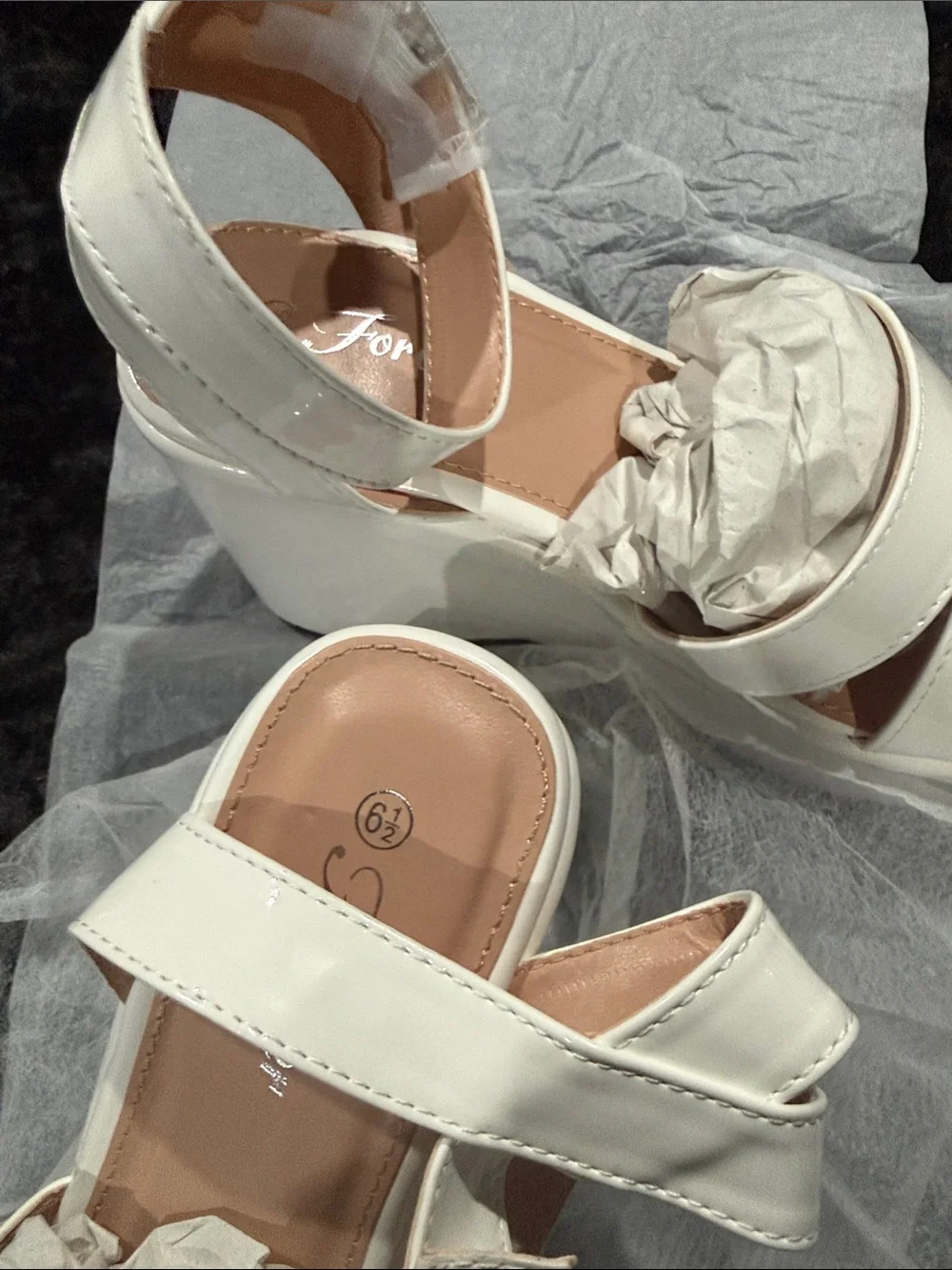 N/A finish wedge insole