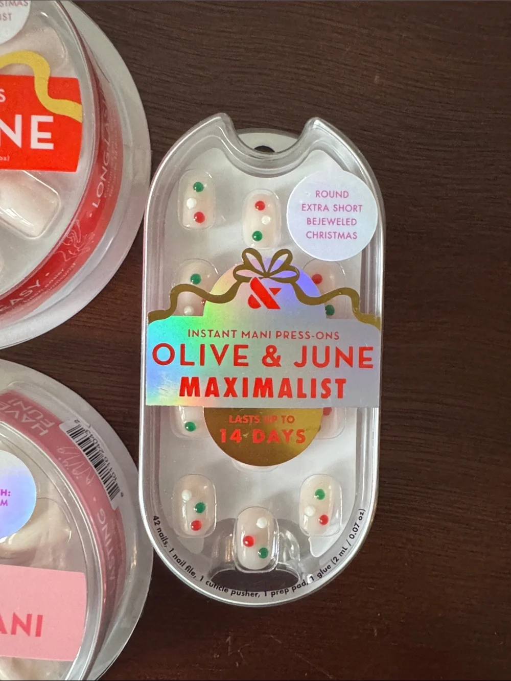 Olive & June packages short