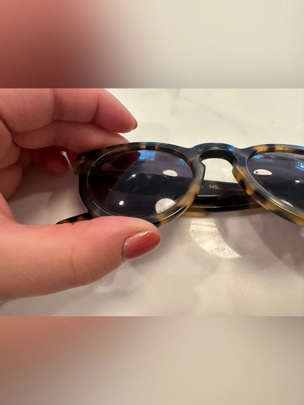 Illesteva round tortoiseshell