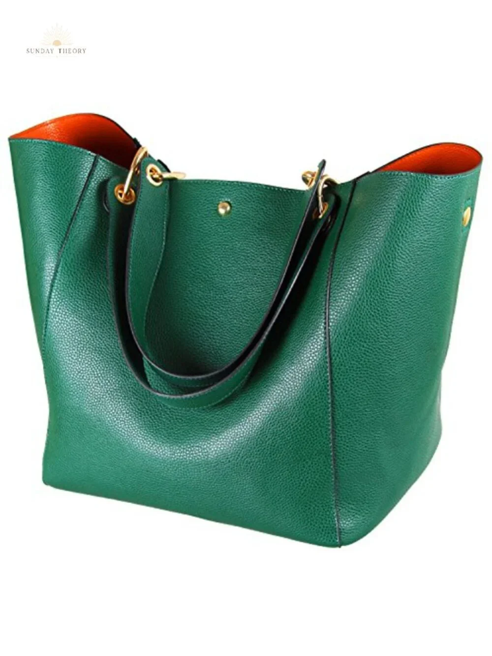 Large Work Tote Bag Waterproof Vegan Leather Shoulder Crossbody