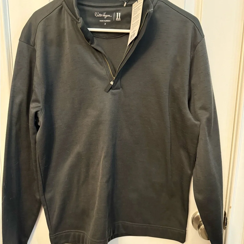 NWT Walter Hagen Quarter Zip-Up Golf Pullover