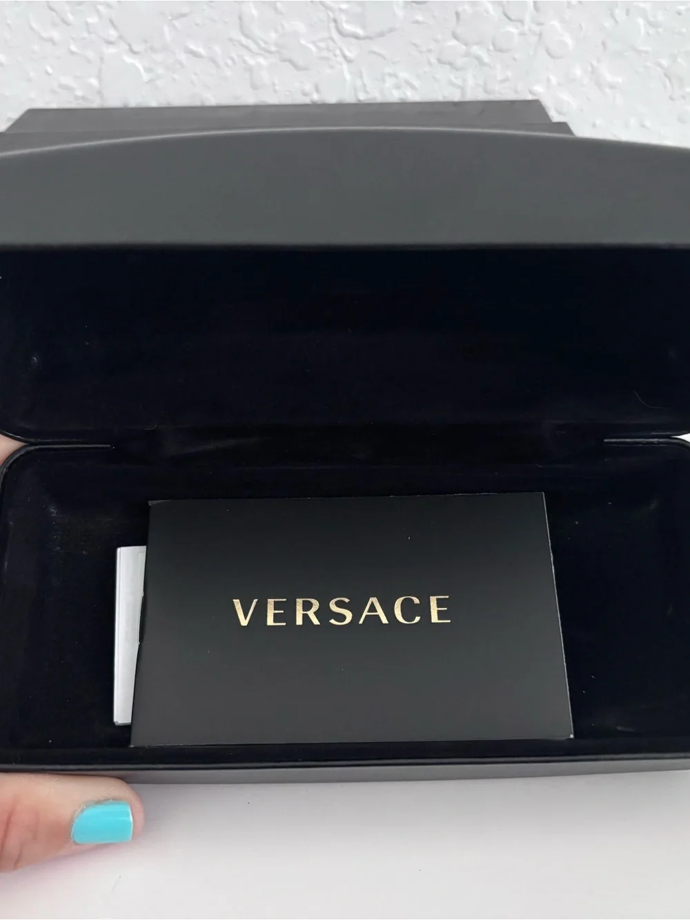 Versace designer shield