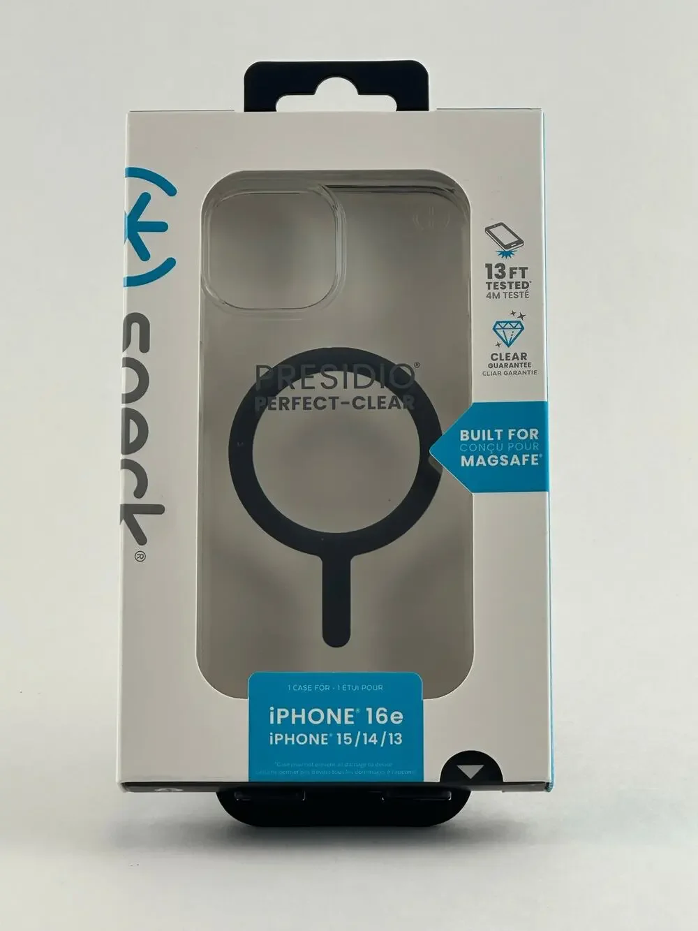 Speck Presidio Perfect-Clear iPhone 16e/15/14/13 MagSafe Case NWT MSRP: $55.00
