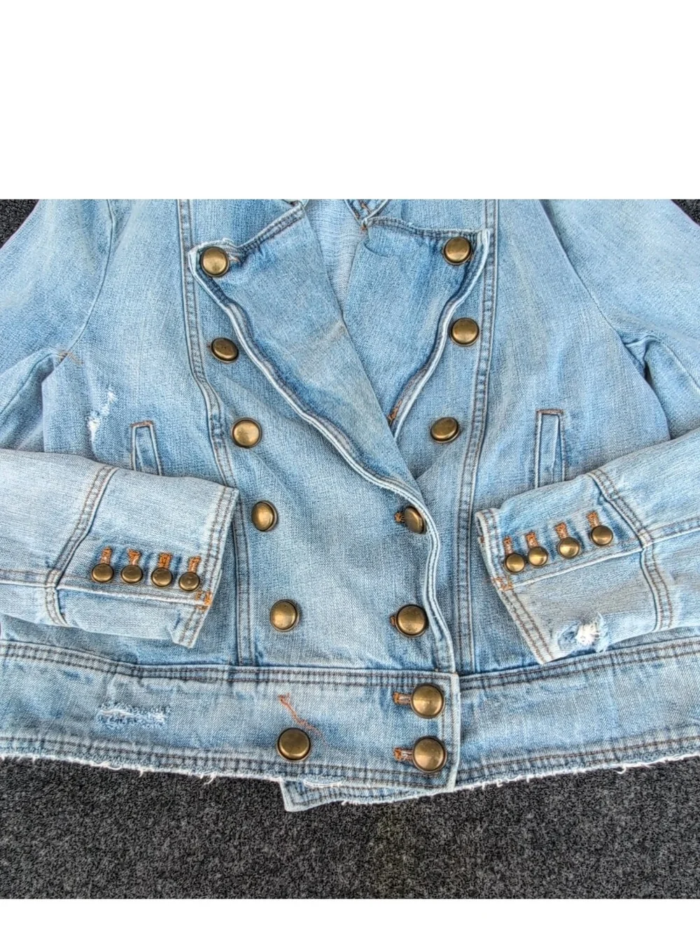 Free People double breasted