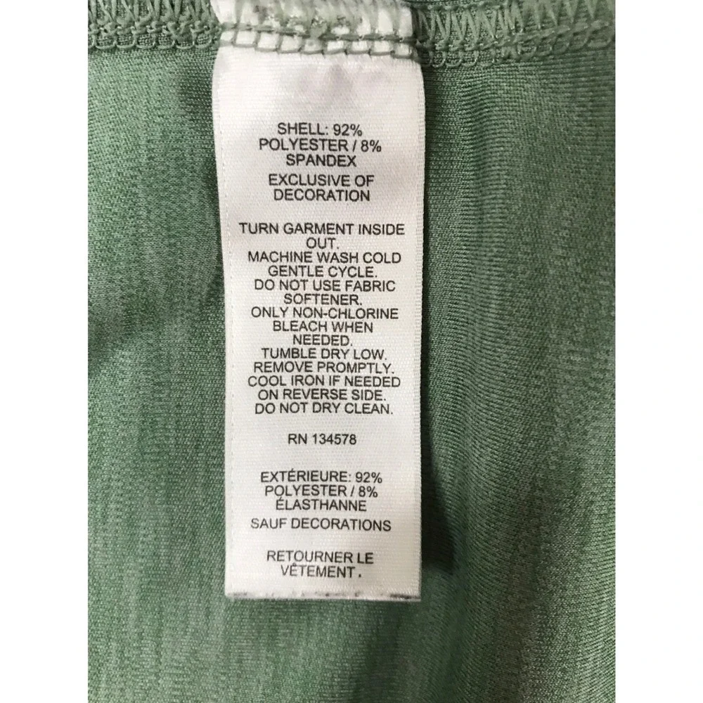 Vineyard Vines Mens OTG Shep Shirt size M Green Quarter‎ Zip Pullover 1k001366