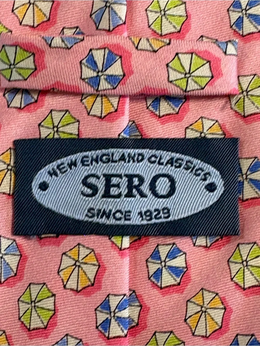 SERO New England Classics 100% Silk Neck Tie