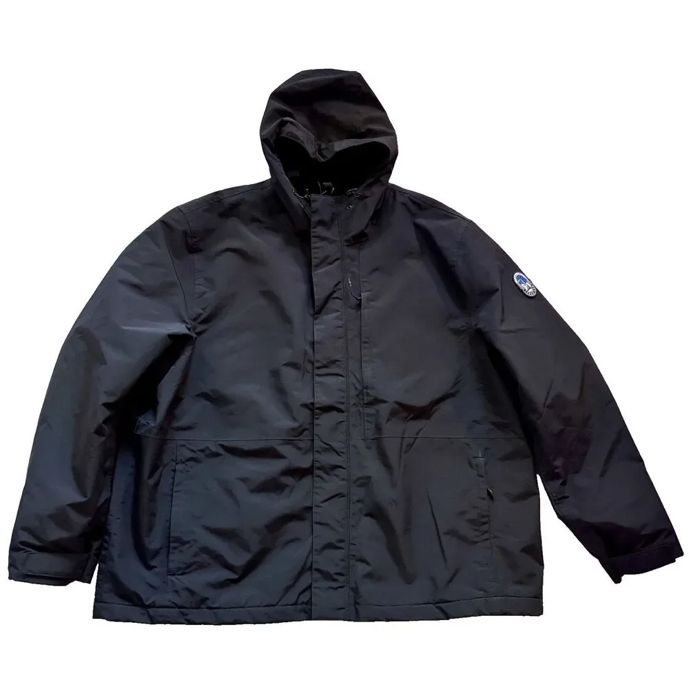 Lands' End Squall Waterproof Rain Jacket Size XXL 50-52 Men's