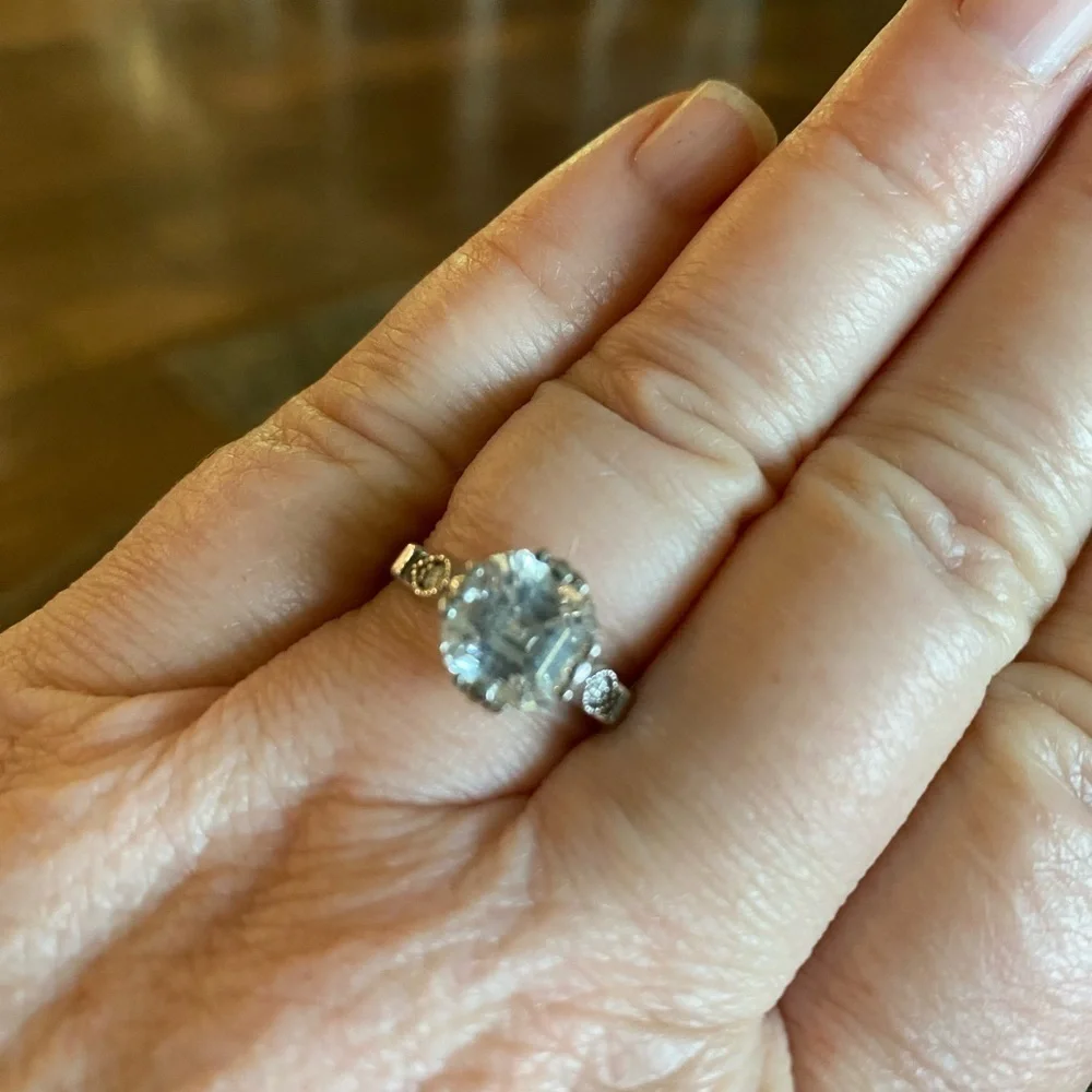 Infinity Jewelers asscher cut