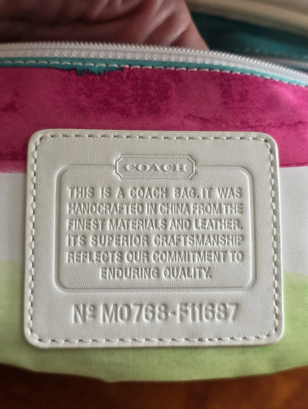 Coach exceptionally rare