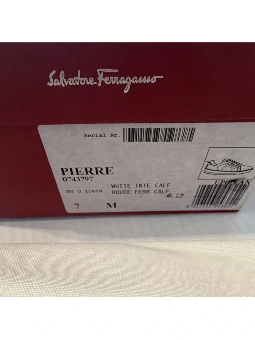 Salvatore Ferragamo classic white