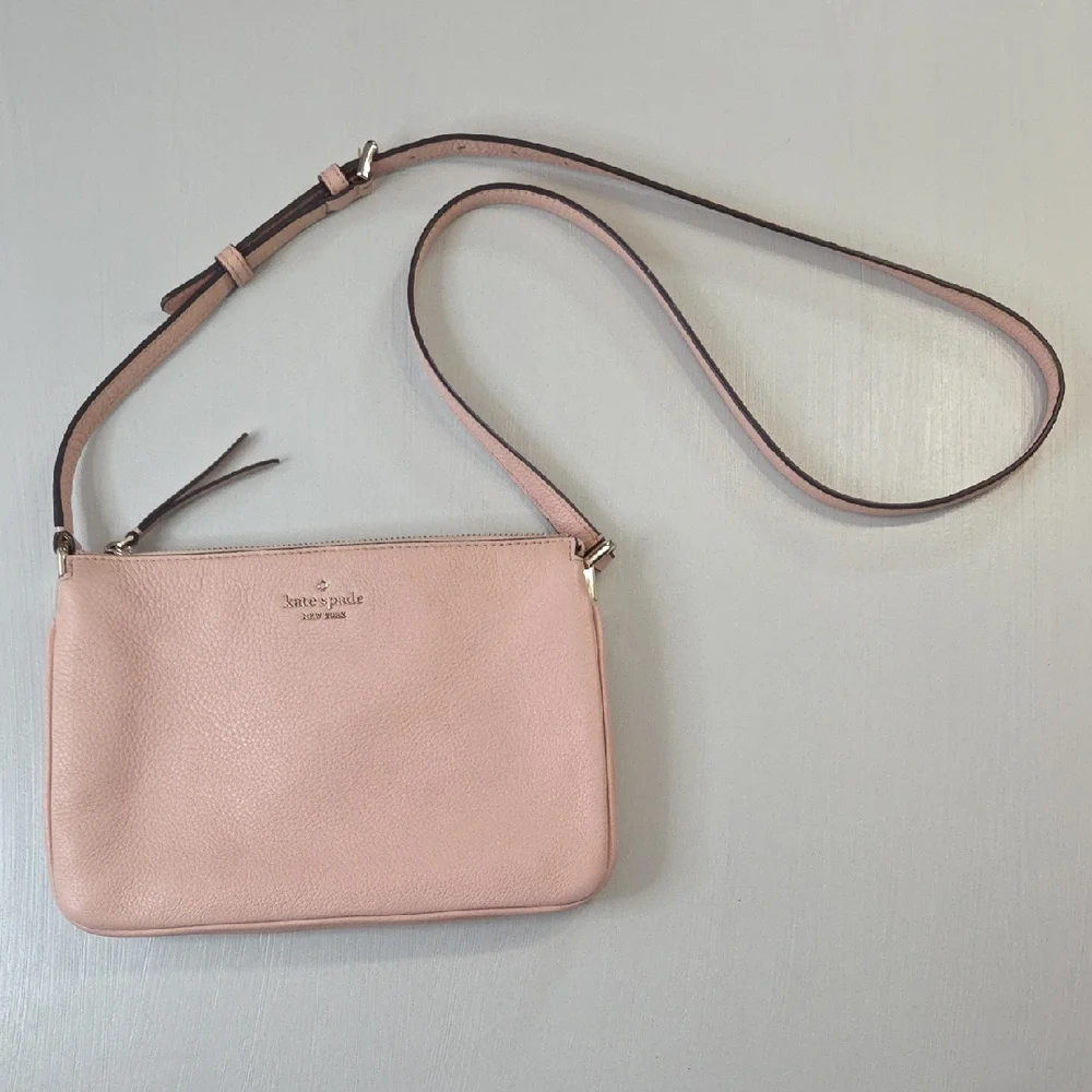Kate Spade Jackson Leather Triple Gusset Crossbody
