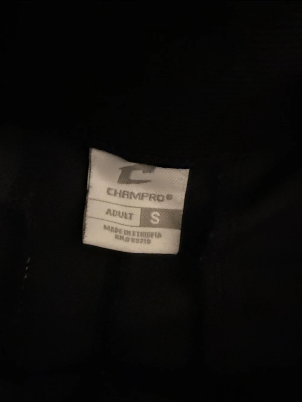 Champro branded black