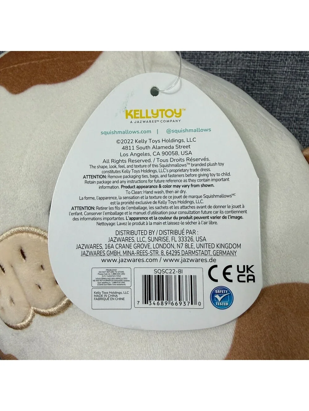 Kellytoy nwt squishmallow
